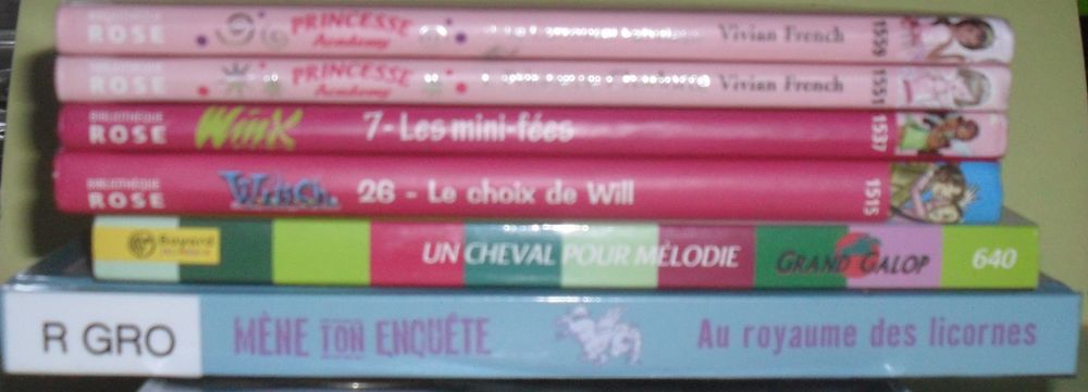 Lot de 6 livres pour adolescentes. 14 Montreuil (93)