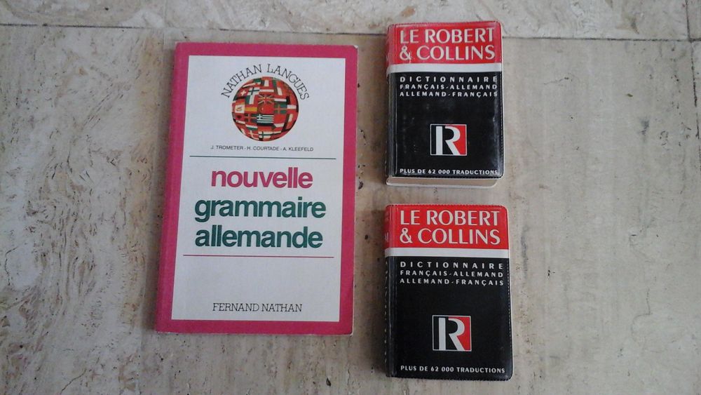 Livres pour apprendre l'allemand et l'anglais 1 Angers (49)