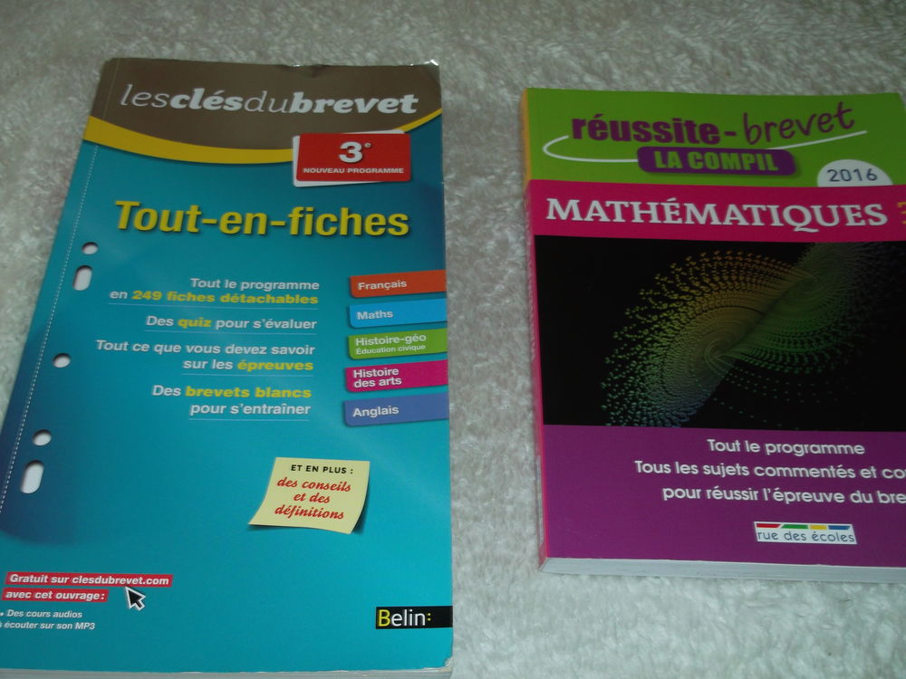 livres pour brevet 10 Fouilloy (80)