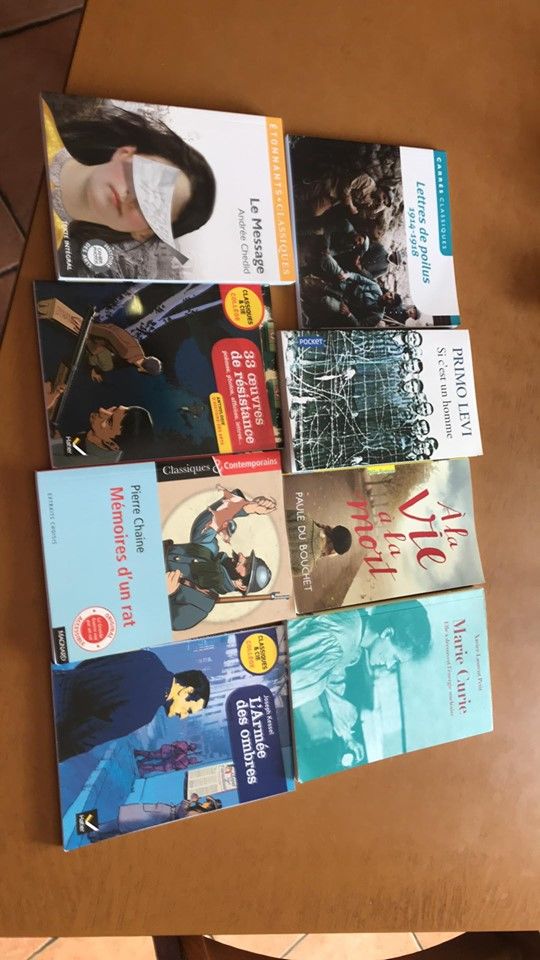 4 livres pour coll�giens jamais servis 12 Saint-Quentin-la-Tour (09)