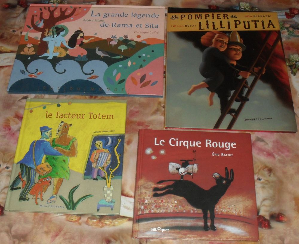 Lot de 4 livres pour enfants �tat NEUF 40 Montreuil (93)