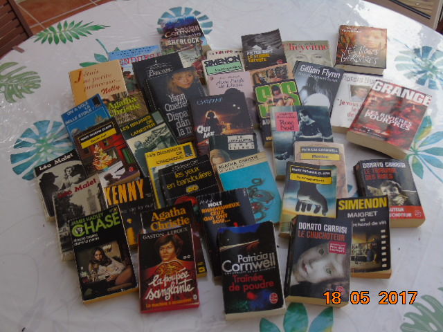 + de 40 livres principalement des policiers 0 Meyrannes (30)