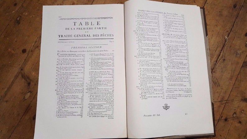  Livres rares:  Trait� des Pesches 70 P�rigueux (24)