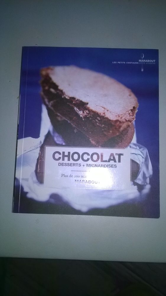 Livres 200 recettes avec du chocolat
Desserts+Mignardises
3 Talange (57)