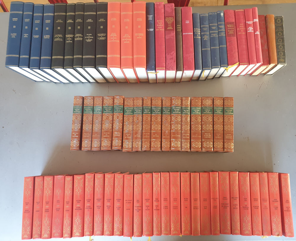 Lot de 72 livres reli�s 100 Vanves (92)