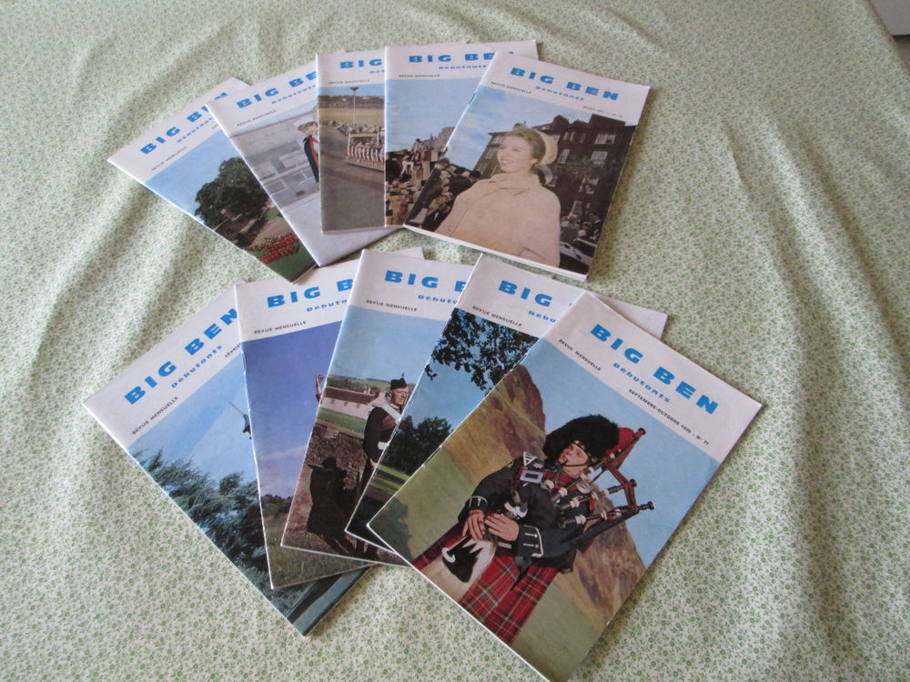 Livres Revues Anglais d�butant  Big Ben  20 Bourgoin-Jallieu (38)