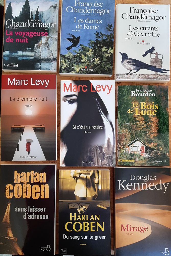 Livres, romans, auteurs divers 6 Cagnes-sur-Mer (06)