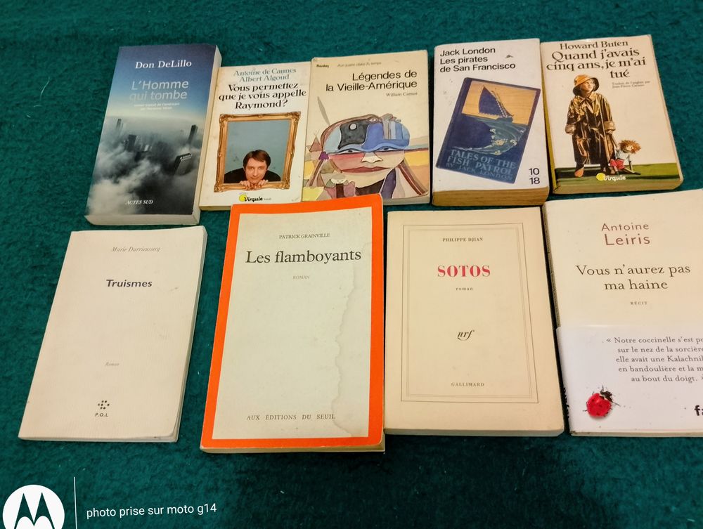 Livres, romans, divers, vendus en lots de 5, au choix 20 Lavaur (81)