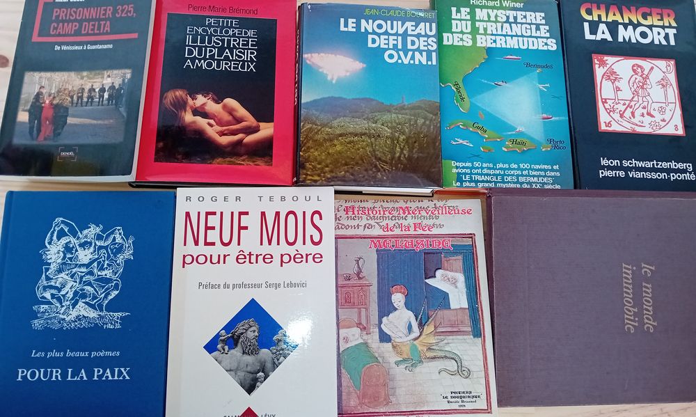 Lot de 9 livres de Sciences et d'Histoire 9 Bettancourt-la-Ferr�e (52)