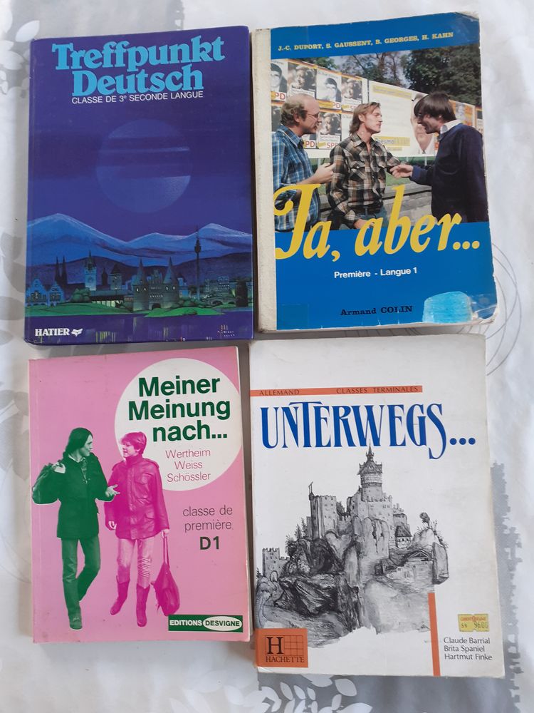 Livres scolaires Allemand 1 Flamanville (50)