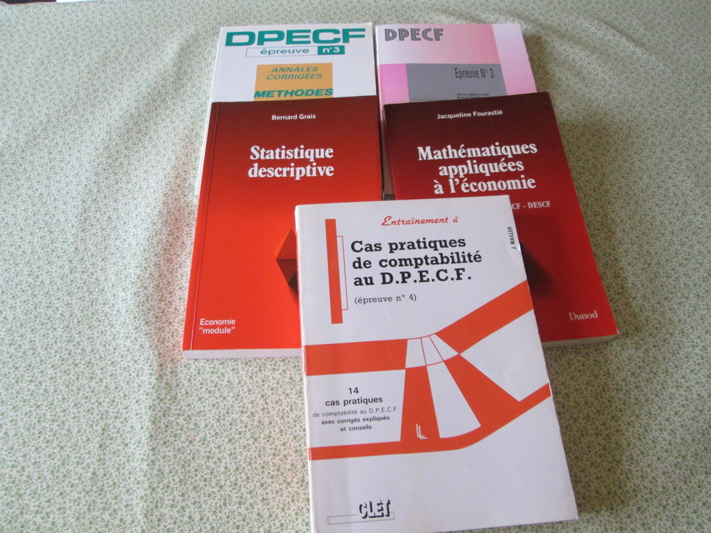Livres scolaires Livres de pr�paration au DPECF ? DCG 40 Bourgoin-Jallieu (38)
