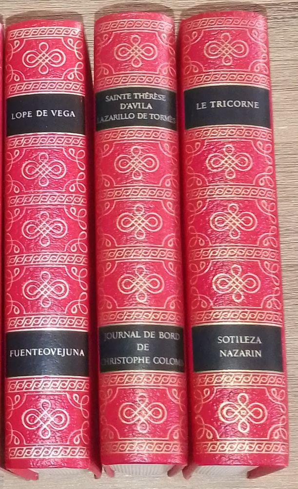 Lot de 3 livres - Sommets de la Litt�rature Espagnole 6 Sabres (40)