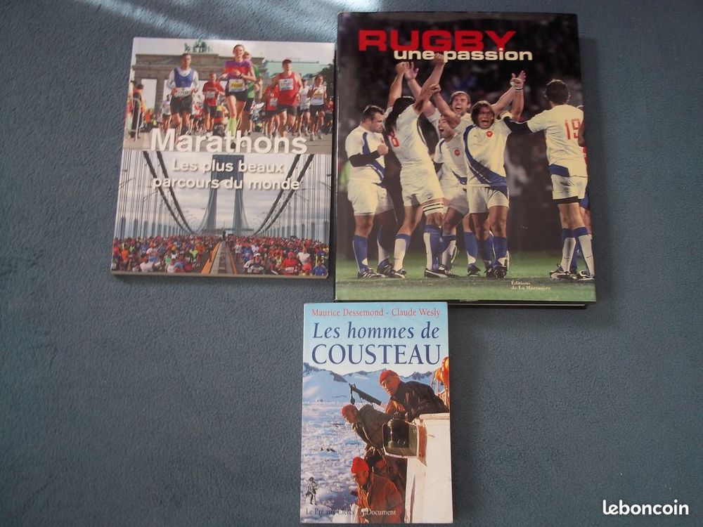 LIVRES sport, course voyage 5 Toulouse (31)