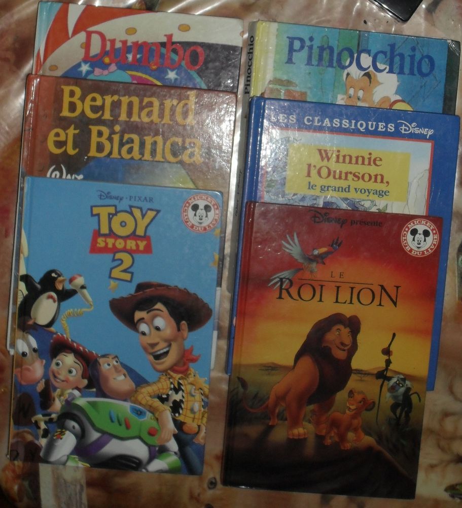 Lot de 6 livres Walt Disney en bon �tat. 15 Montreuil (93)