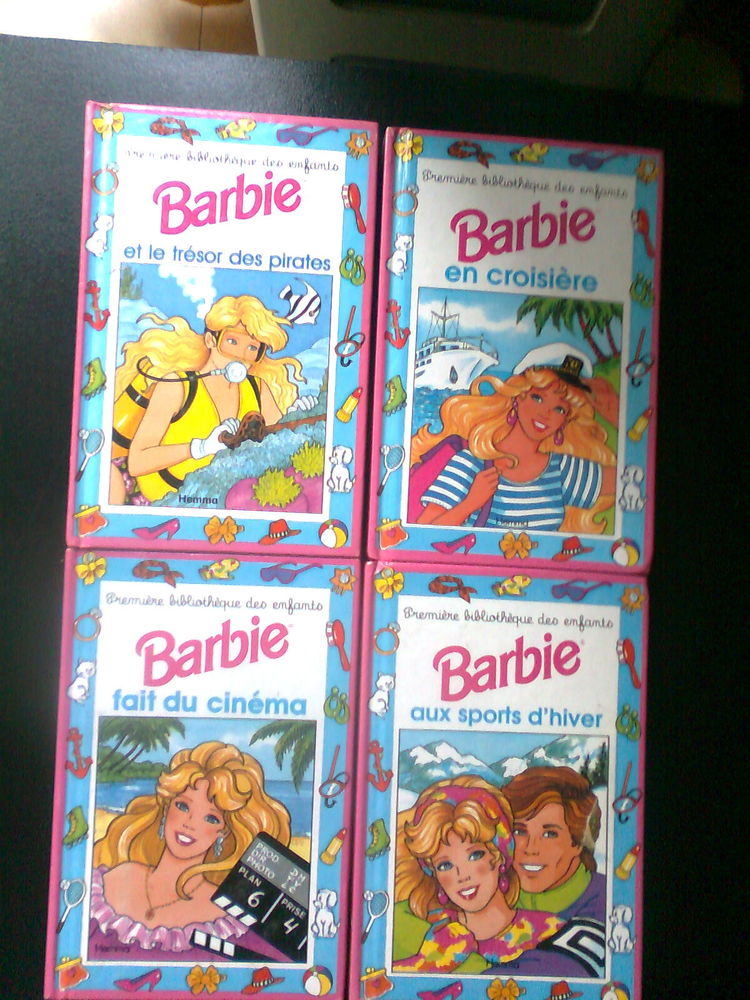 4 livresBARBIE, petite FILLE MODELE, l' ILE HEUREUSE  - zoe 2 Martigues (13)