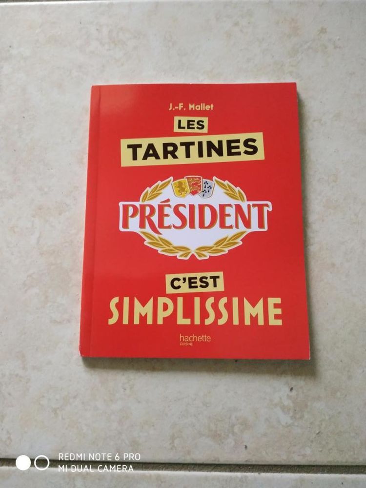 Livret Les tartines Pr�sident c'est simplissime (Neuf) 1.5 Ardoix (07)