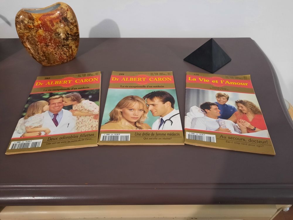 3 livrets dr Albert Caron et la vie et l'amour 3 Reims (51)