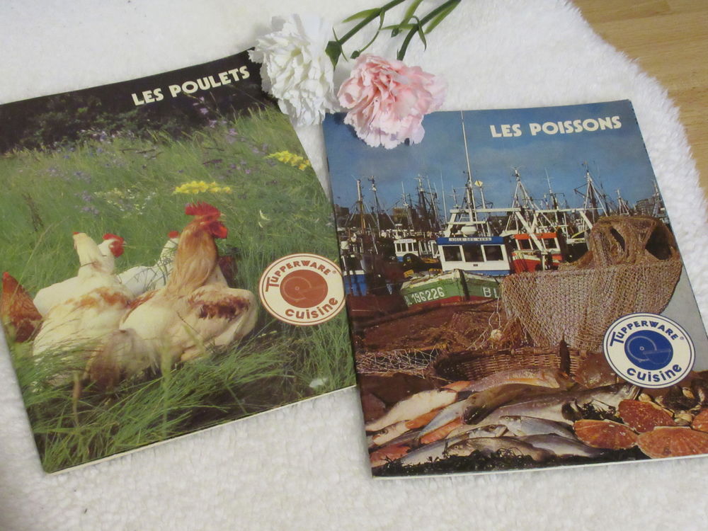 Livrets de cuisine Vintage (lot de 2) - Poulet et Poisson - 8 Livry-Gargan (93)