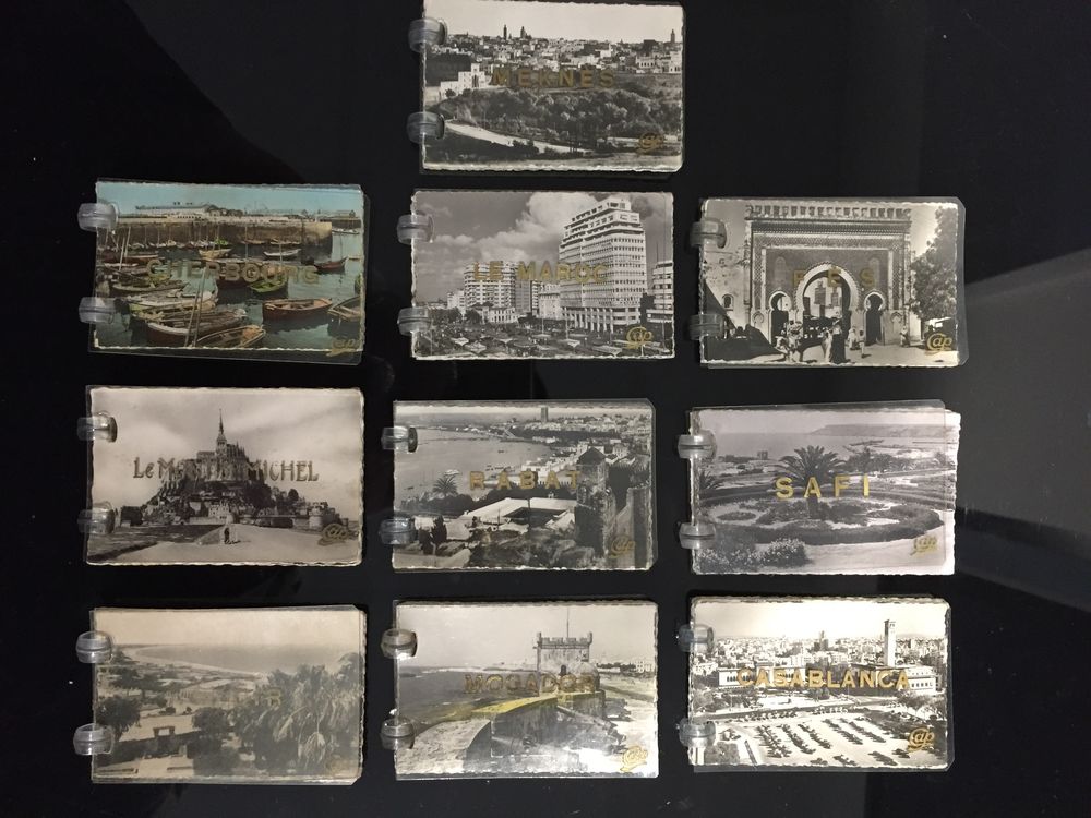 Lot 12 livrets de mini cartes postales �ditions CAP 70 Magny-en-Vexin (95)