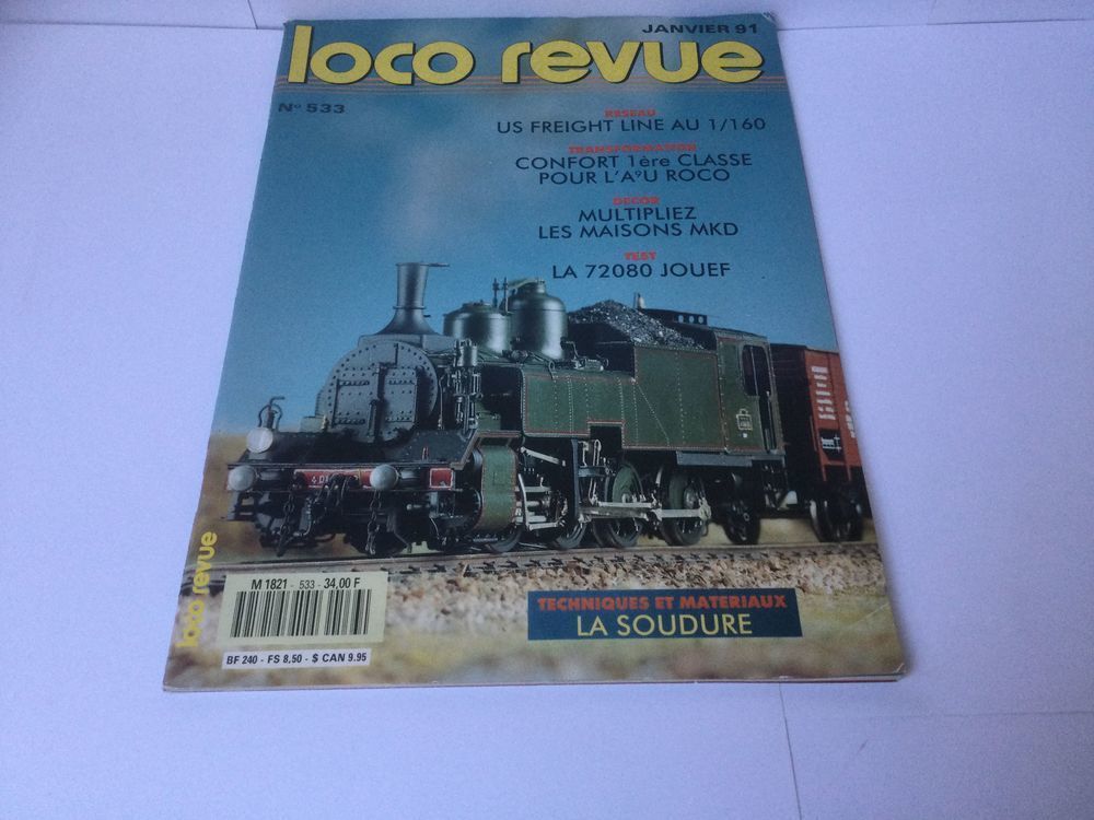 Loco Revue n� 533 de janvier 1991 5 Saint-Denis-en-Val (45)