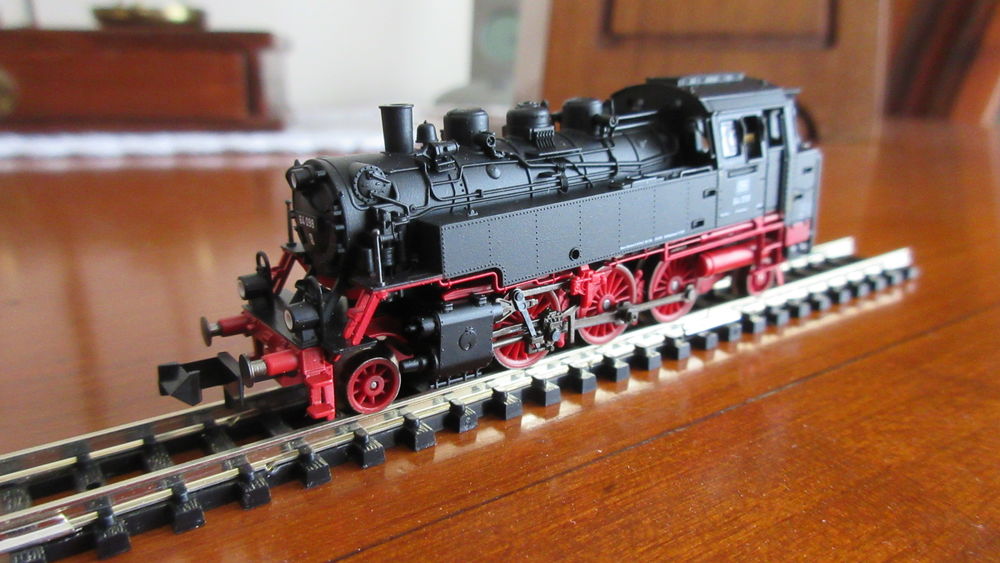 Locomotive � vapeur Fleischmann s�rie 064 / �ch N 1/60 de la 155 Le Fenouiller (85)