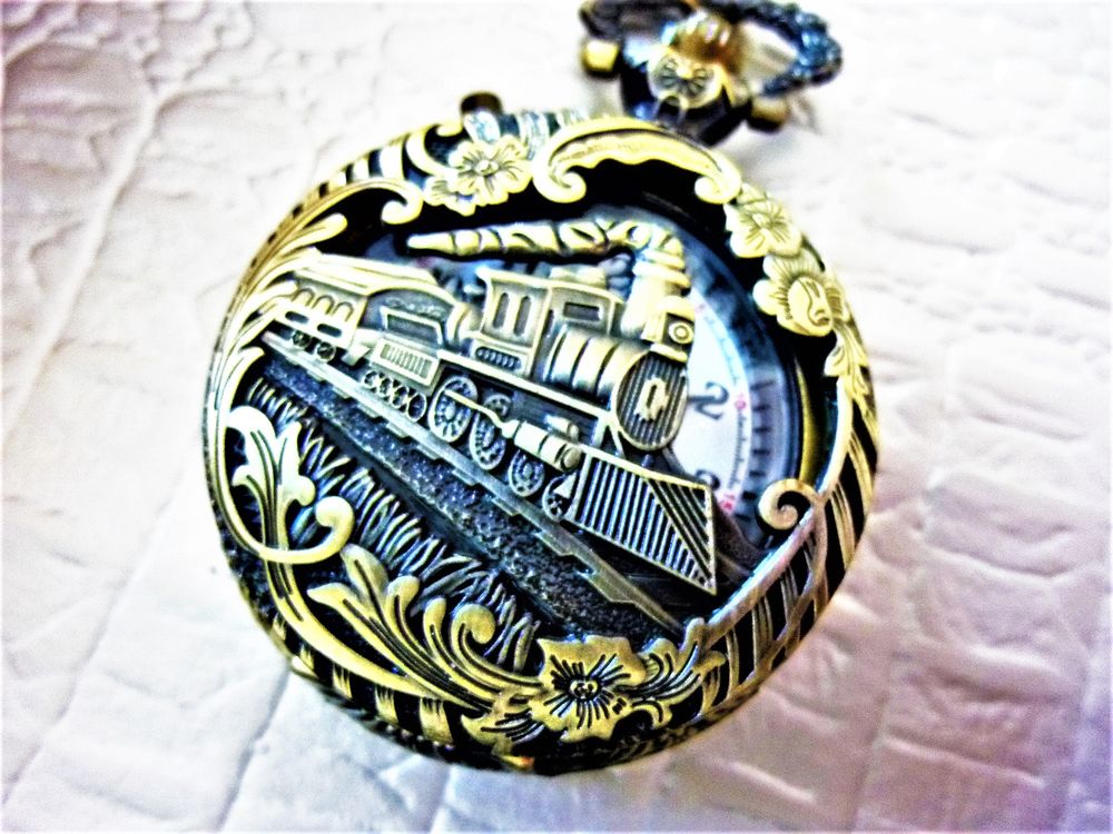 LOCOMOTIVE VAPEUR LED montre gousset 2020 GOC2002 90 Metz (57)