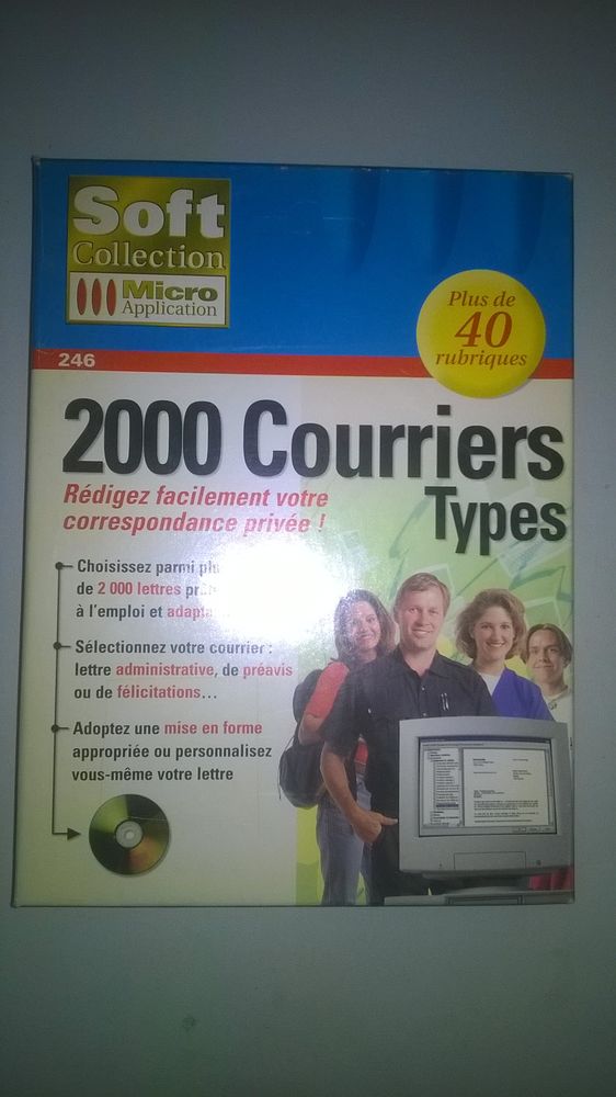 Logiciel 2000 Courriers Types
Micro Application
2 Talange (57)