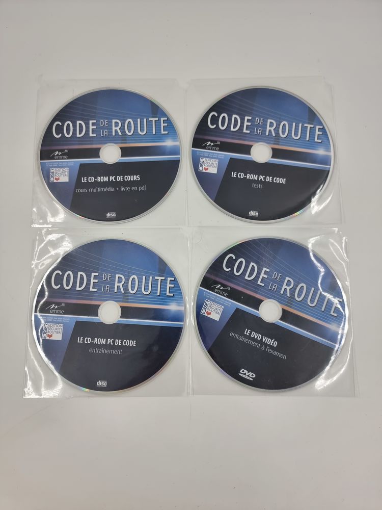 Logiciel PC Code de la Route (comprend 4 CD) en loose 1 Vulbens (74)