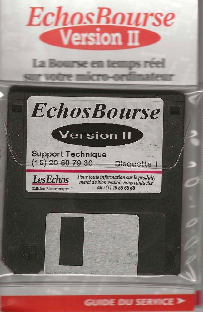 Logiciel Echos Bourse version 2.0 0 Le Roc-Saint-Andr� (56)