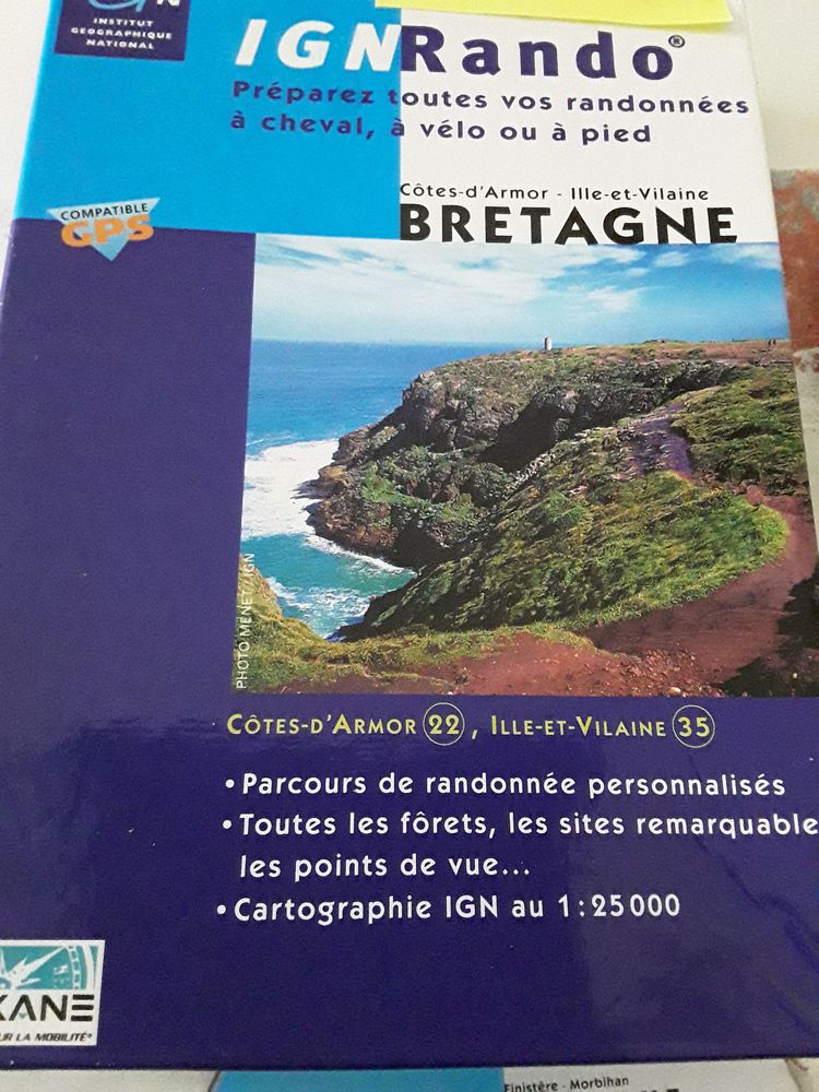 Logiciel IGN  3 logiciels 20 Thorign�-Fouillard (35)