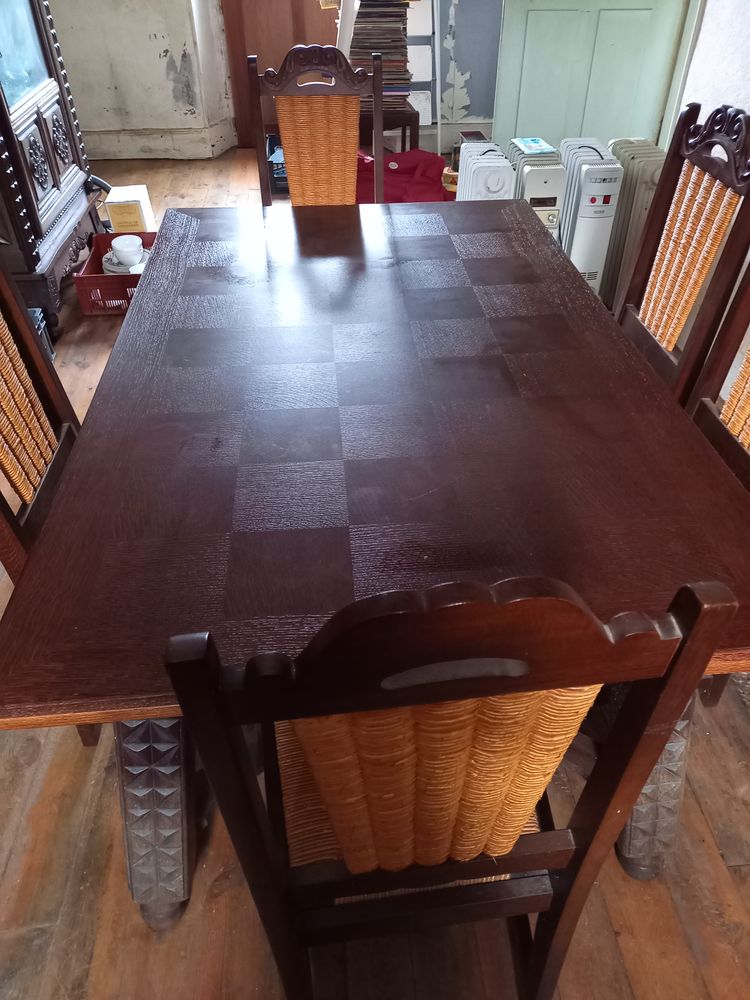 Longue table en ch�ne  style basque 0 Grenoble (38)