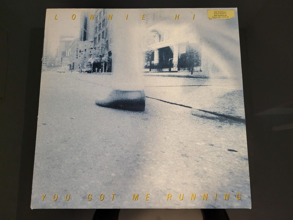 LP Lonnie Hill You Got Me Running 1984 Near Mint 20 Grenoble (38)