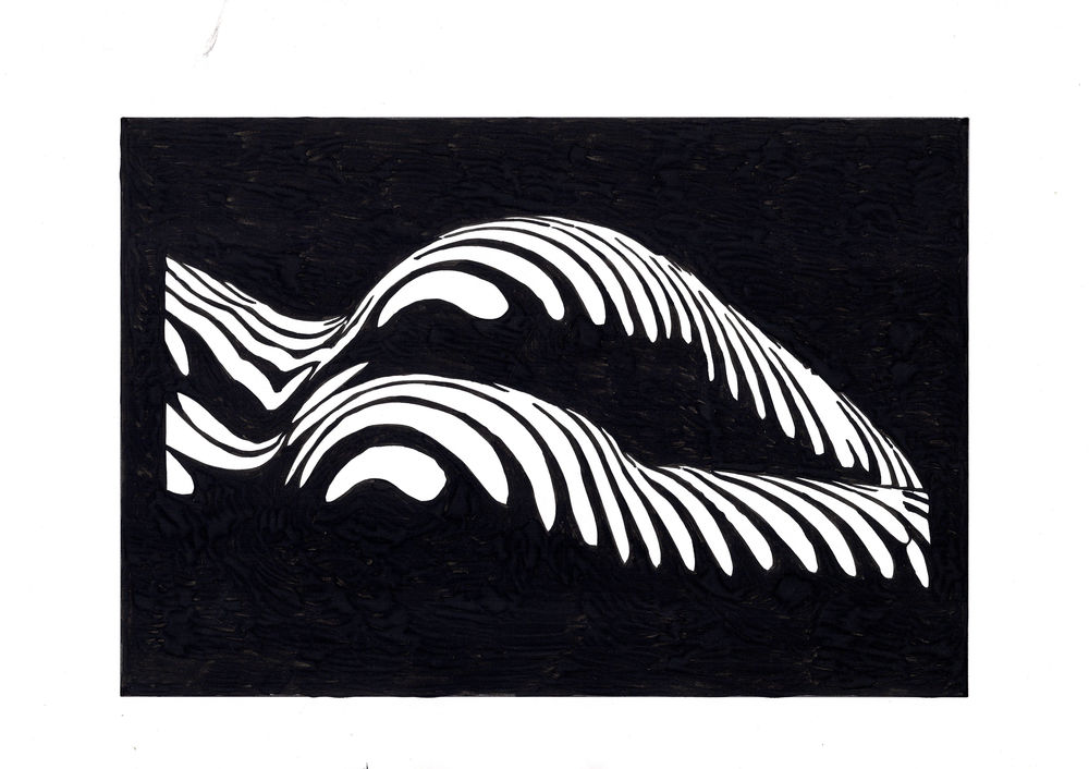 Lorena - Peinture Minimaliste D�corative A3 9 Portugal