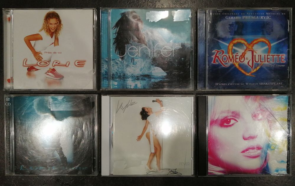 CD Lorie, Jenifer, Kylie, Rom�o et Juliette, Britney Spears 1 Saint-Priest (69)