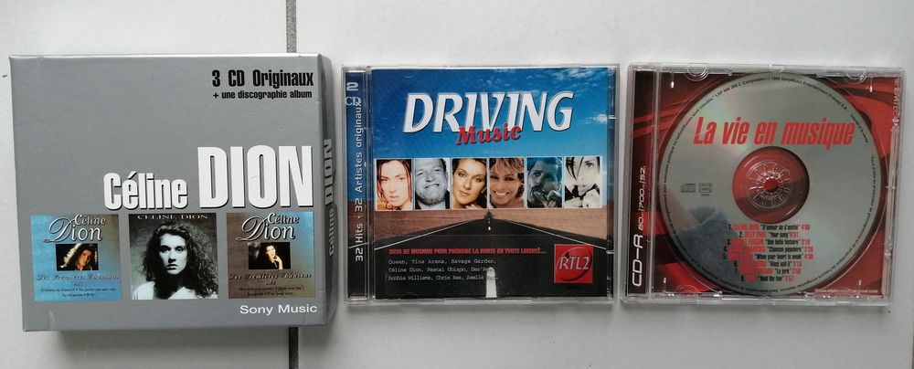 LotCoffret 3 CD C�line Dion Queen, Savage garden, Tina Arena 12 V�nissieux (69)