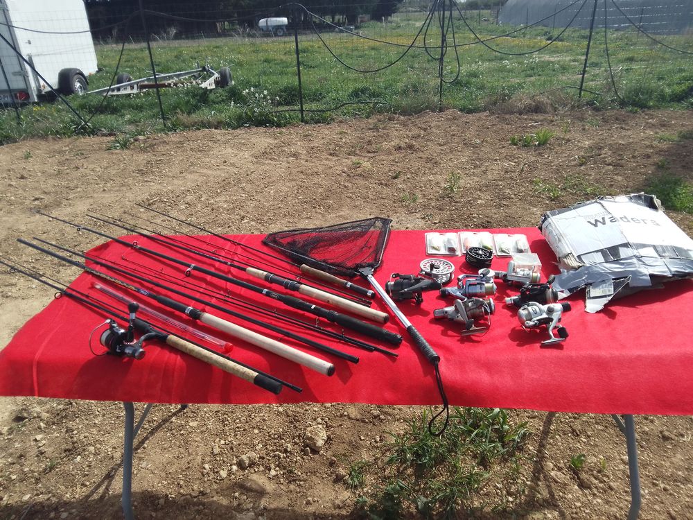 Lots article de p�che marque Michel et browning pl 250 Aimargues (30)