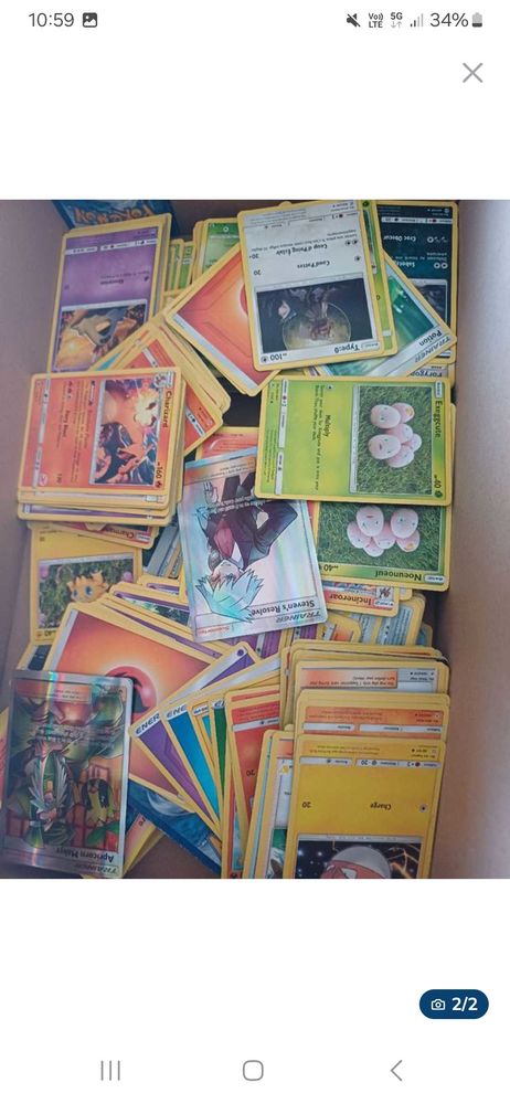 Lots de Cartes Pokemon 25 B�thune (62)