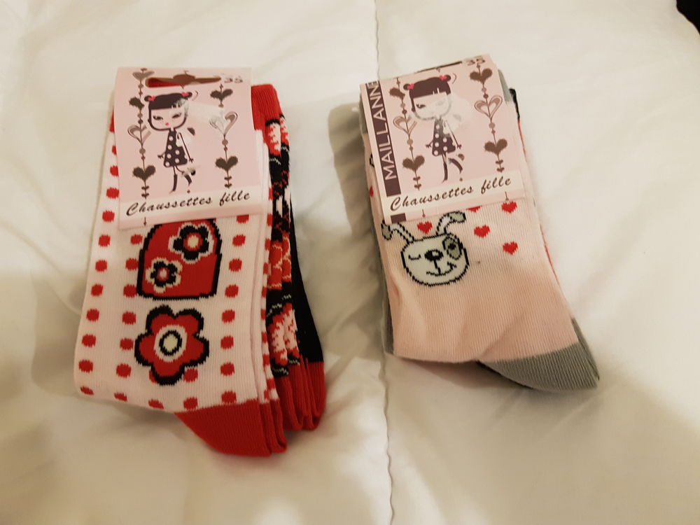 2 lots de 3 chaussettes fille 31/35 neuf 5 Quetigny (21)