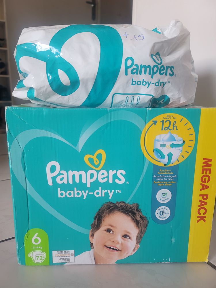 Lots de couches taille 6 15 Saint-Herblain (44)