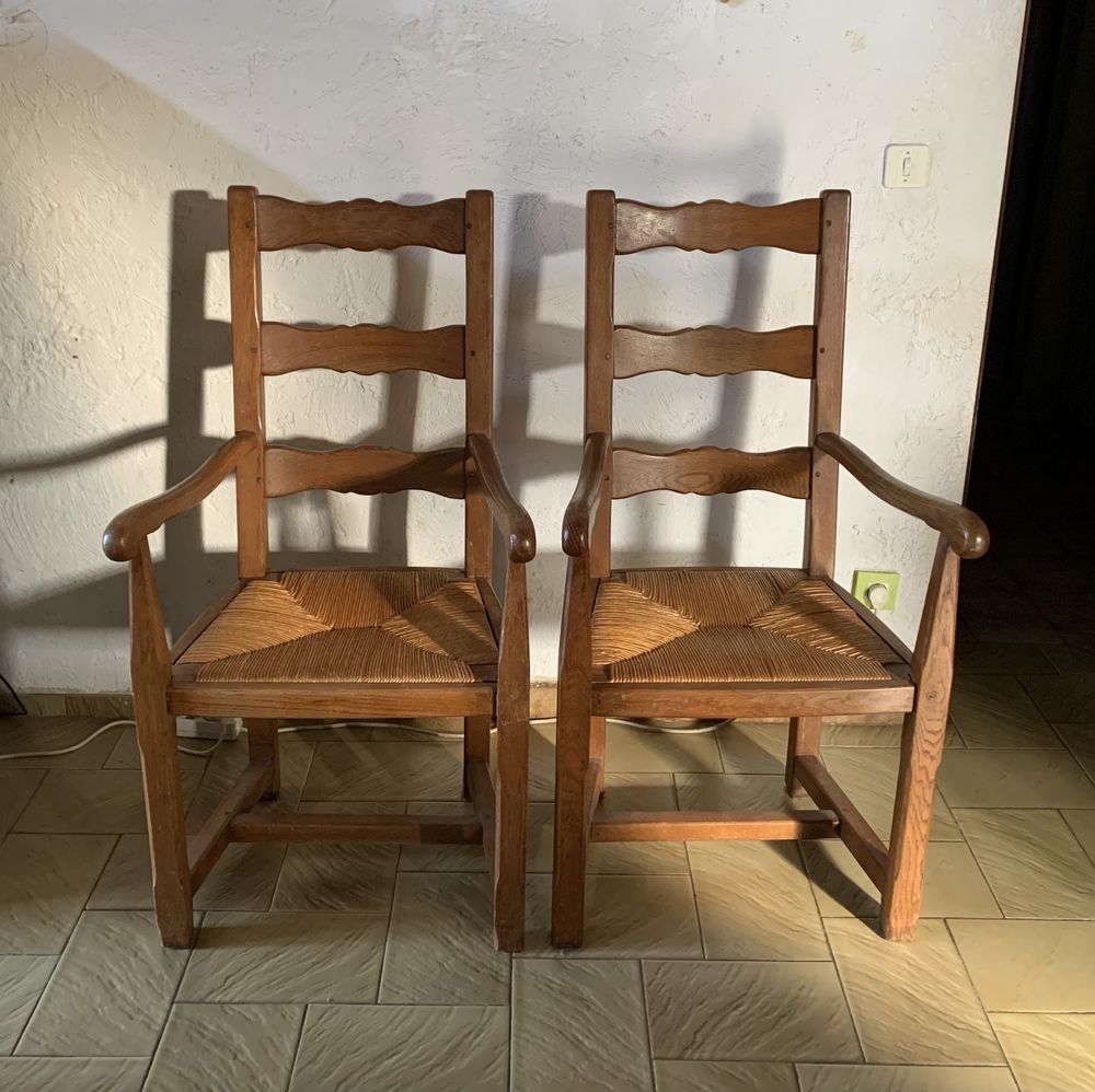 Lots de deux fauteuils proven�al 100 Peyrolles-en-Provence (13)