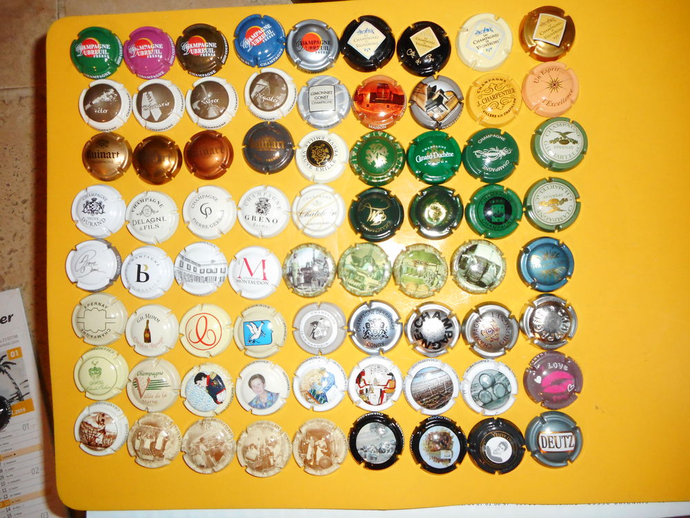 LOTS DE 20 MUSELETS DE CHAMPAGNE 7 Mazan (84)