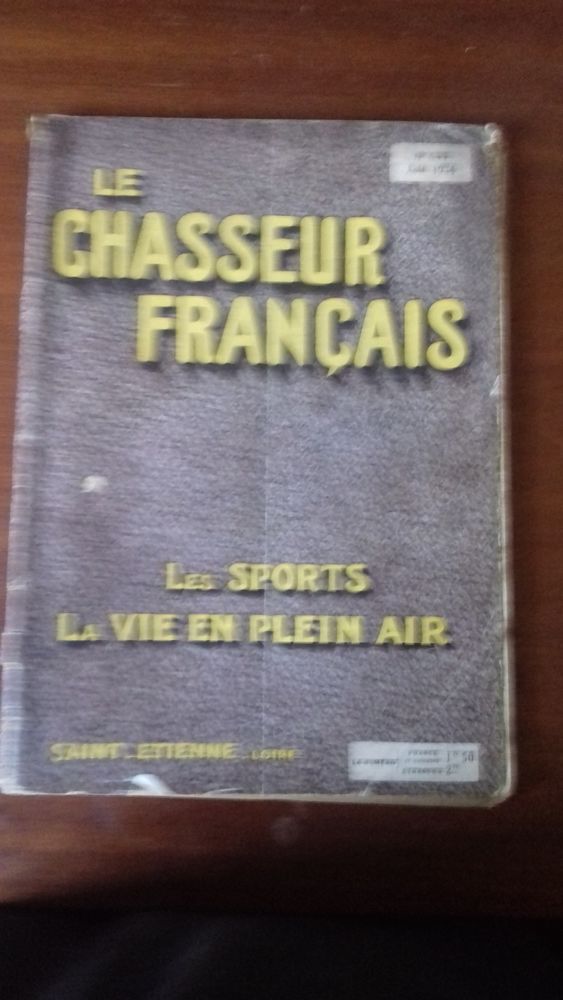 Lots revues Le Chasseur Français 5 Besançon (25)