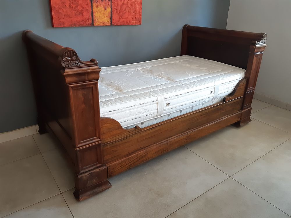 Lit Louis Philippe1 pers. avec matelas 800 Manosque (04)