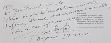 LUCIEN CLERGUE  :   ANTONIO  ORDONEZ   
149 Anglet (64)