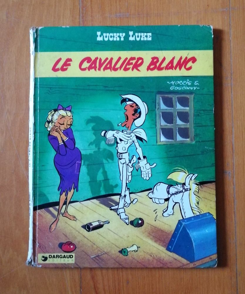 Lucky Luke : Le cavalier blanc - Morris - Dargaud - 1978 4 Argenteuil (95)