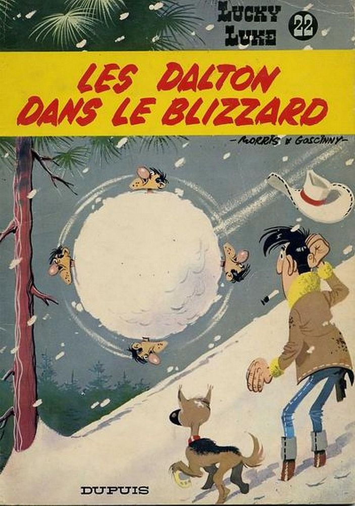 Lucky Luke  Les Dalton dans le Blizzard. 15 Belgique
