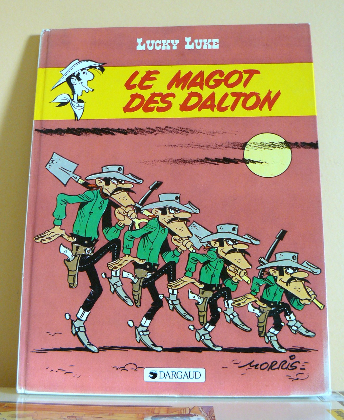 Lucky Luke : Le magot des Dalton - Morris - Dargaud - 1984 6 Argenteuil (95)