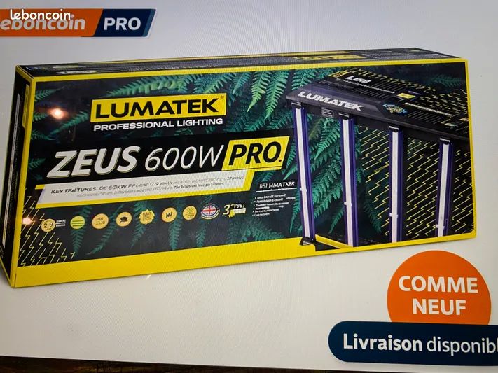 Led Lumatek zeus 600w PRO 0 Toulouse (31)