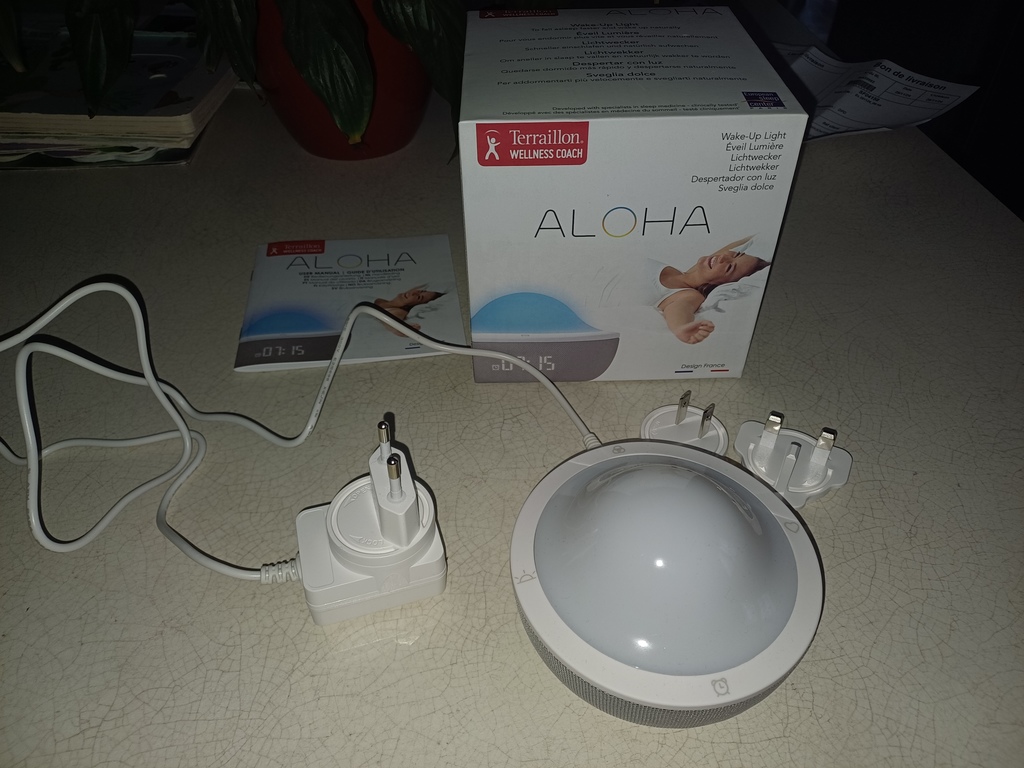 Lumi�re r�veille-matin Terrailon ALOHA � LED 55 La Vernelle (36)