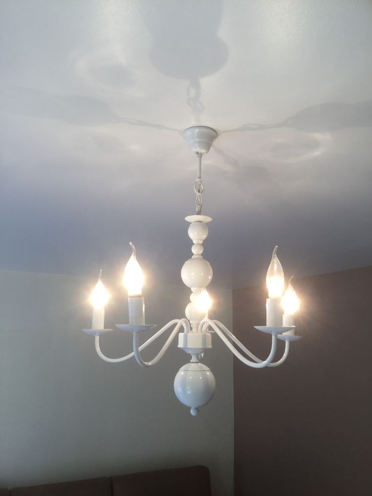 Luminaire blanc laqu� 50 Grigny (91)